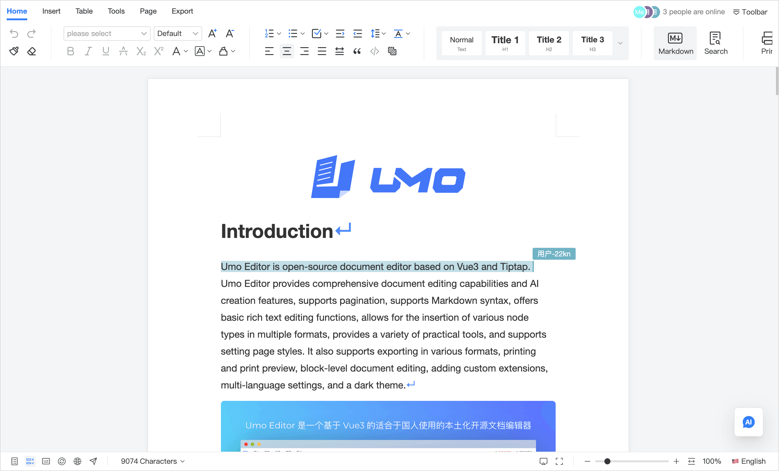 Collaborative Editing